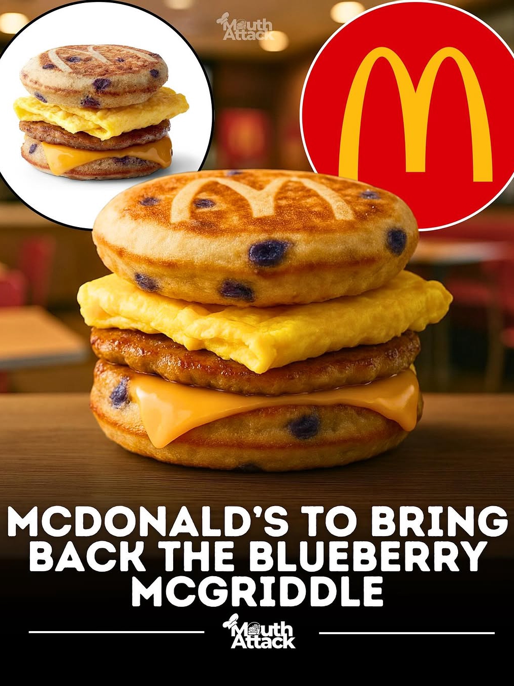 Blueberry McGriddle Is Back?!