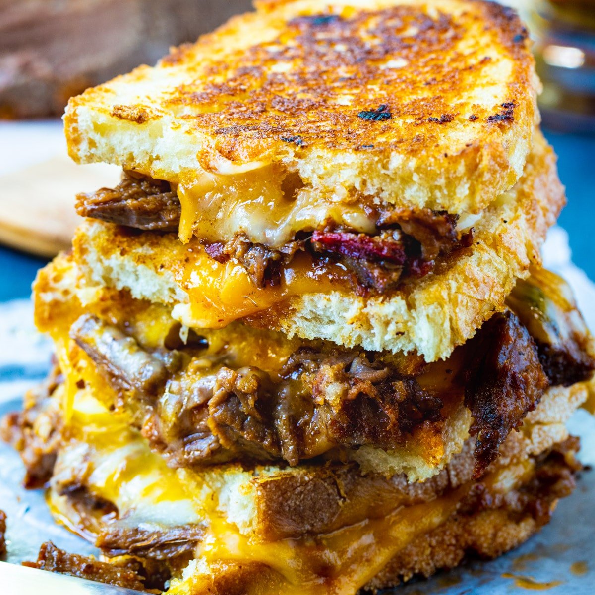 Brisket Grilled Cheese: Melty, Meaty, and Crispy Perfection 🥪🔥