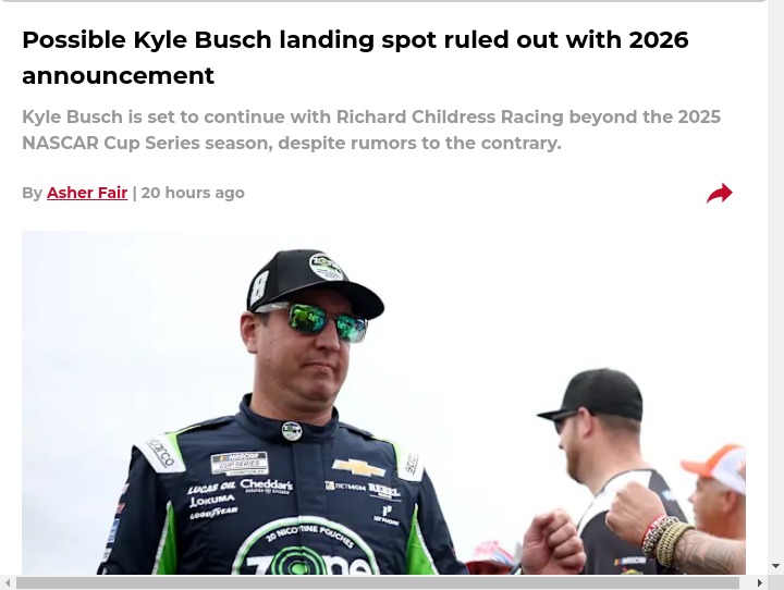 Rowdy’s 2026 Plans Shut Down 23XI Rumors