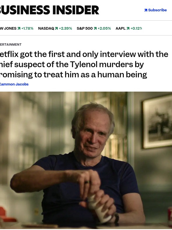 Netflix’s Tylenol Murder Twist 😱