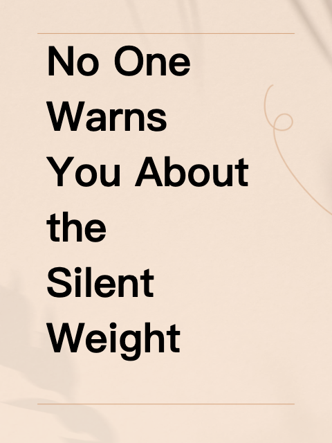 No One Warns You About the Silent Weight of Parenthood