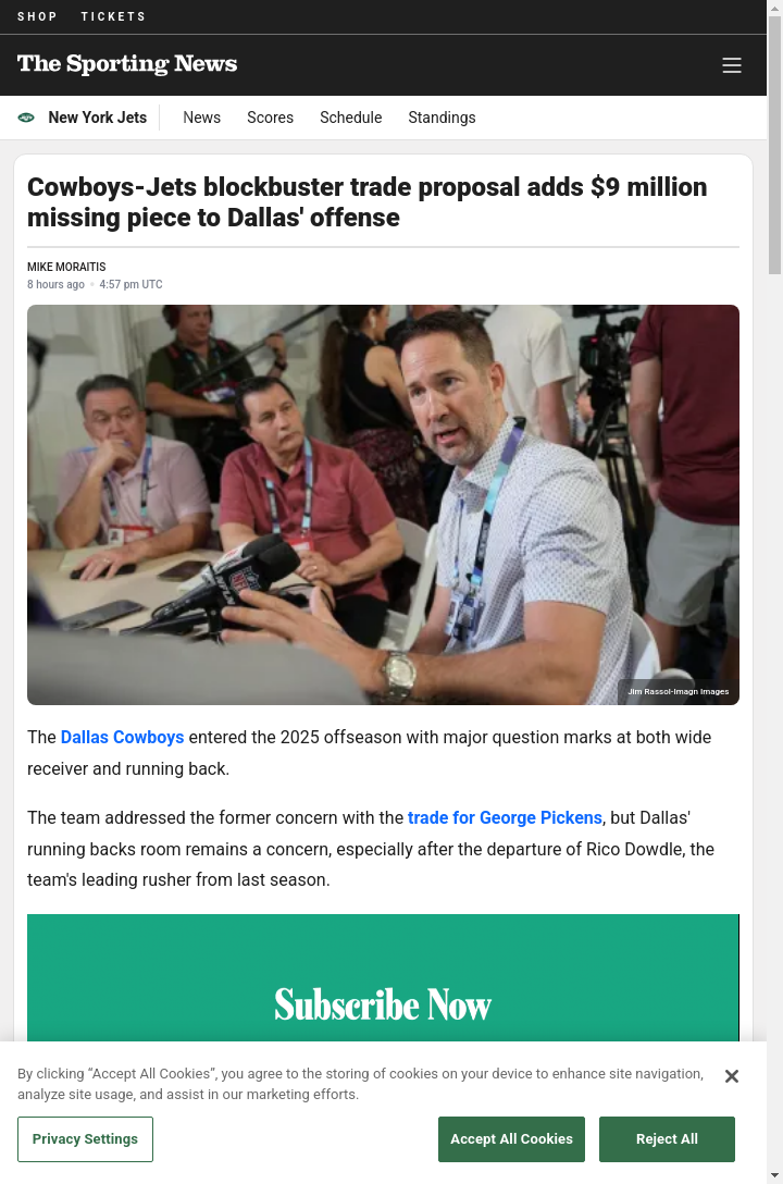 Could Breece Hall Be Dallas’ Missing Star?