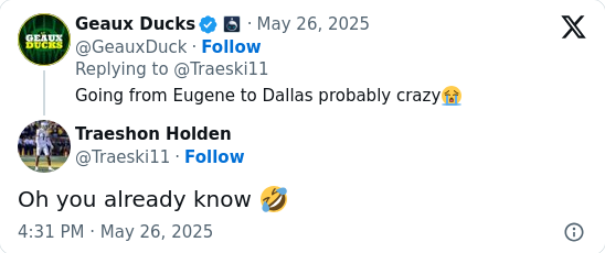 Traeshon Holden Eyes Roster Spot in Big D