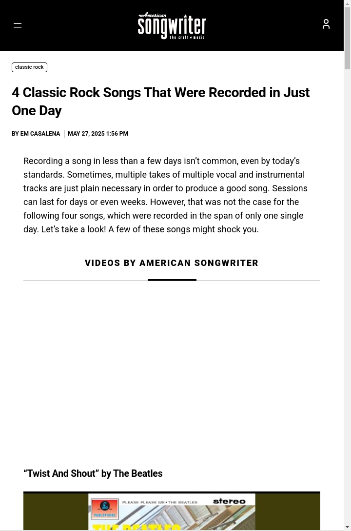 Beatles Rushed Debut?! 🎸
