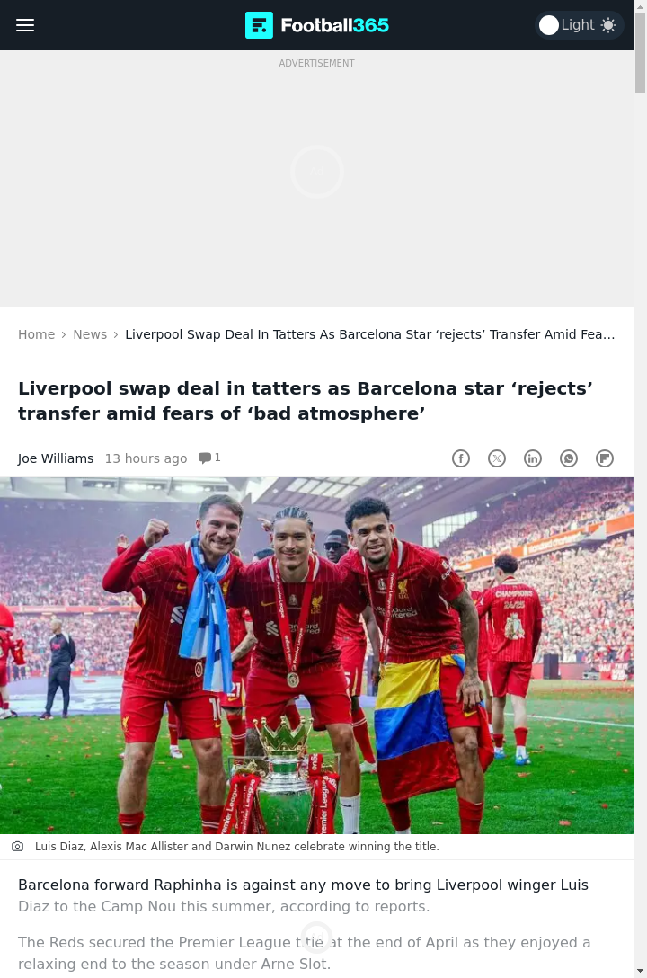 Raphinha Blocks Diaz Swap: Barca Drama!
