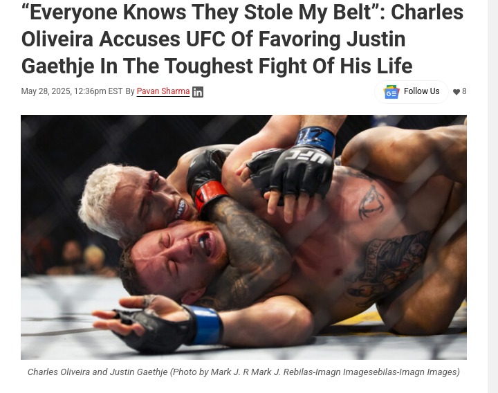 Did UFC Really Rob Do Bronx’s Belt?