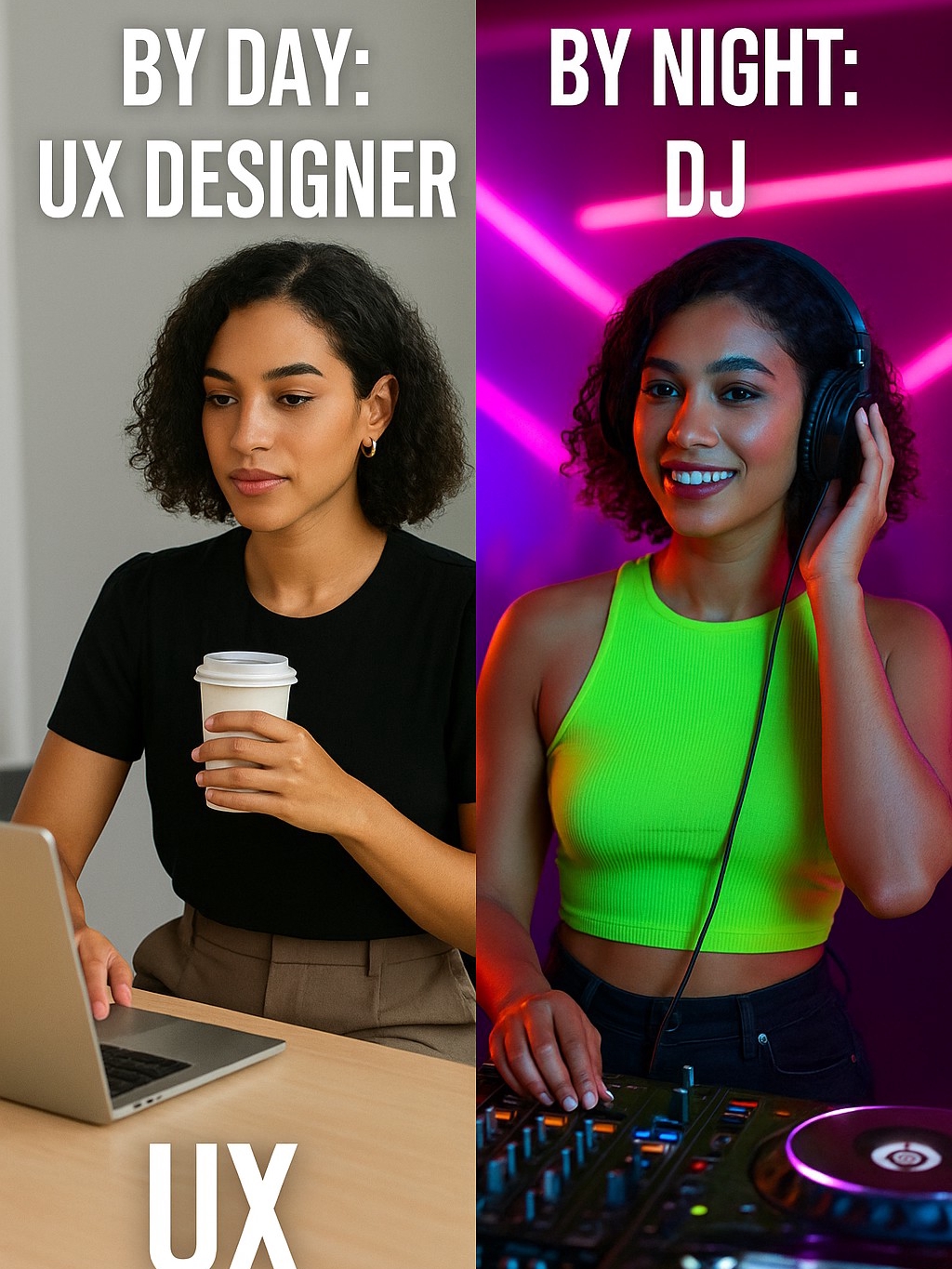 9-to-5 UX, 10-to-2 DJ 🎧