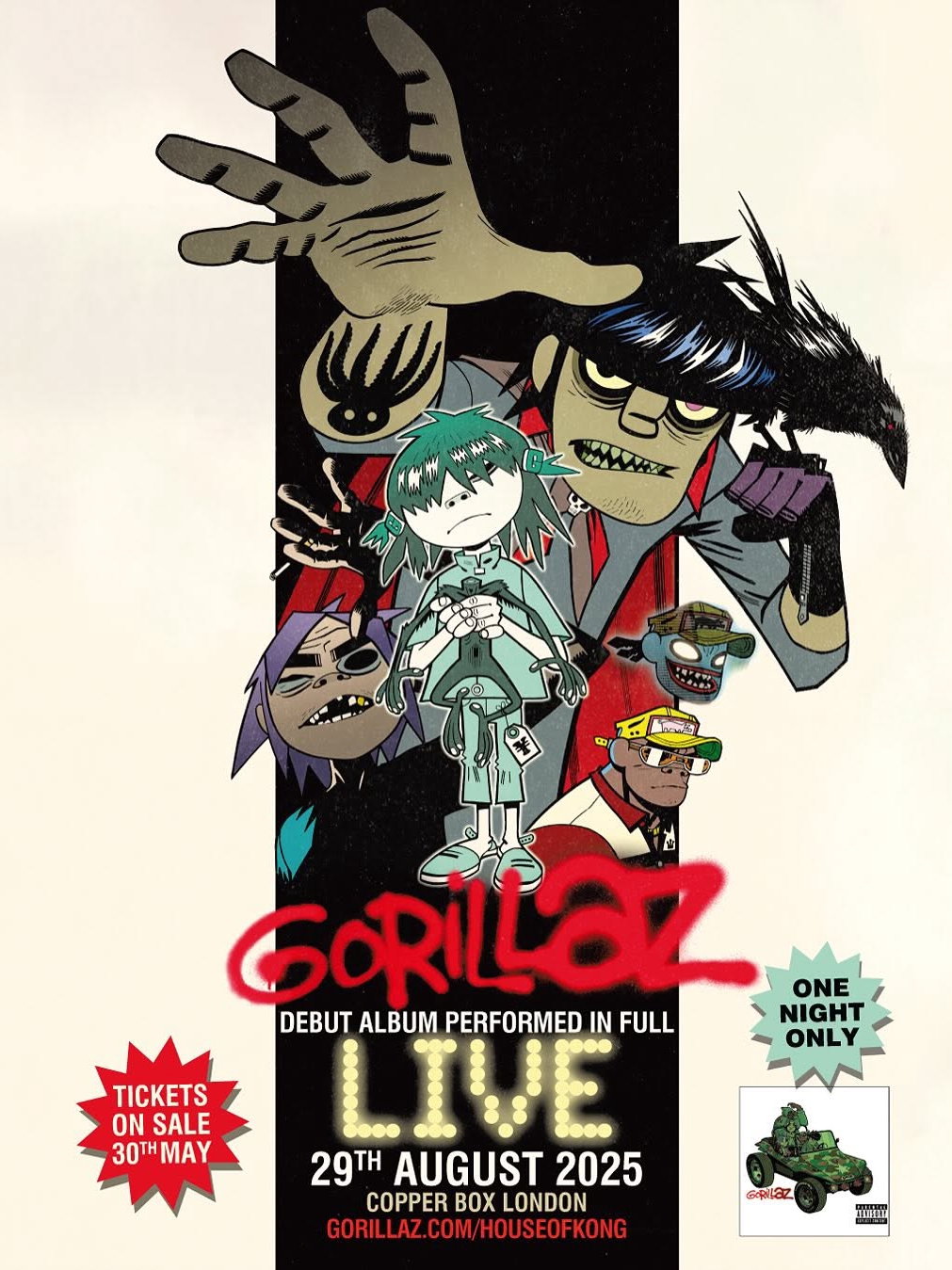 Gorillaz Fans Divided Over Residency News 🎸