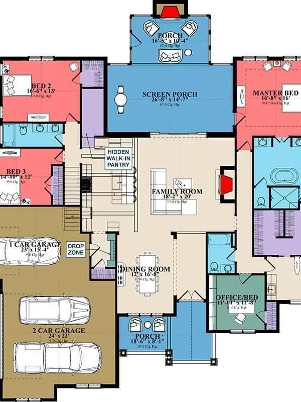 10 Dreamy 5-Bedroom Craftsman Homes