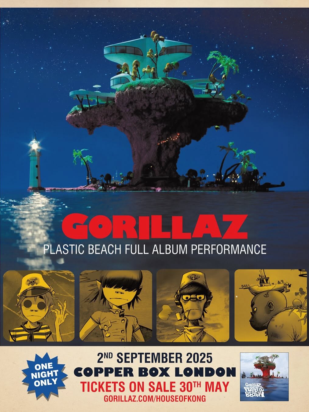 Gorillaz Fans Divided Over Residency News 🎸