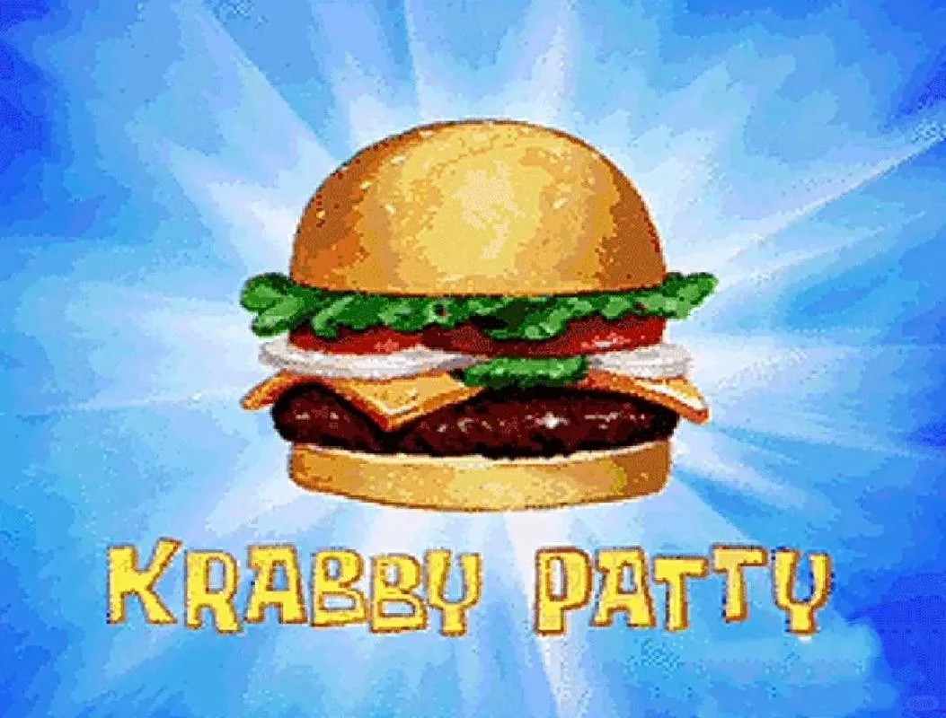 The recipe for a Krabby Patty!