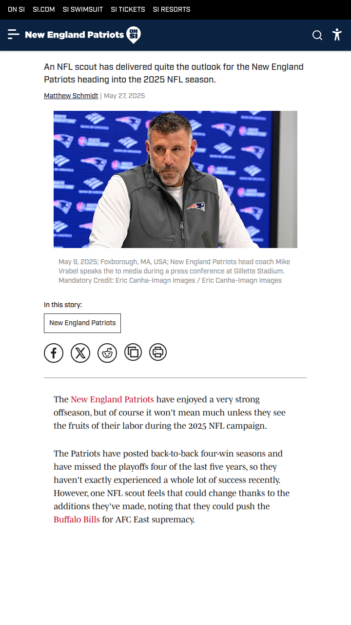 Are the Pats Ready to Dethrone the Bills?
