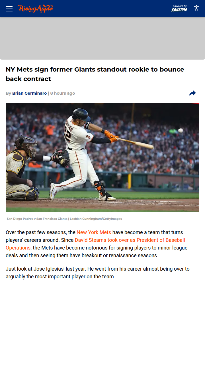 Can Villar Be the Mets’ Next Comeback Kid?