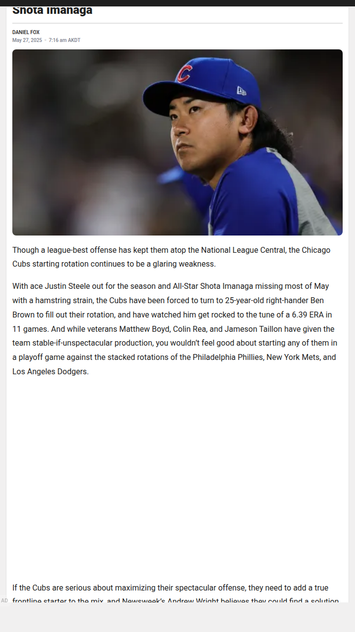 Could Gausman Be the Cubs’ Missing Ace?