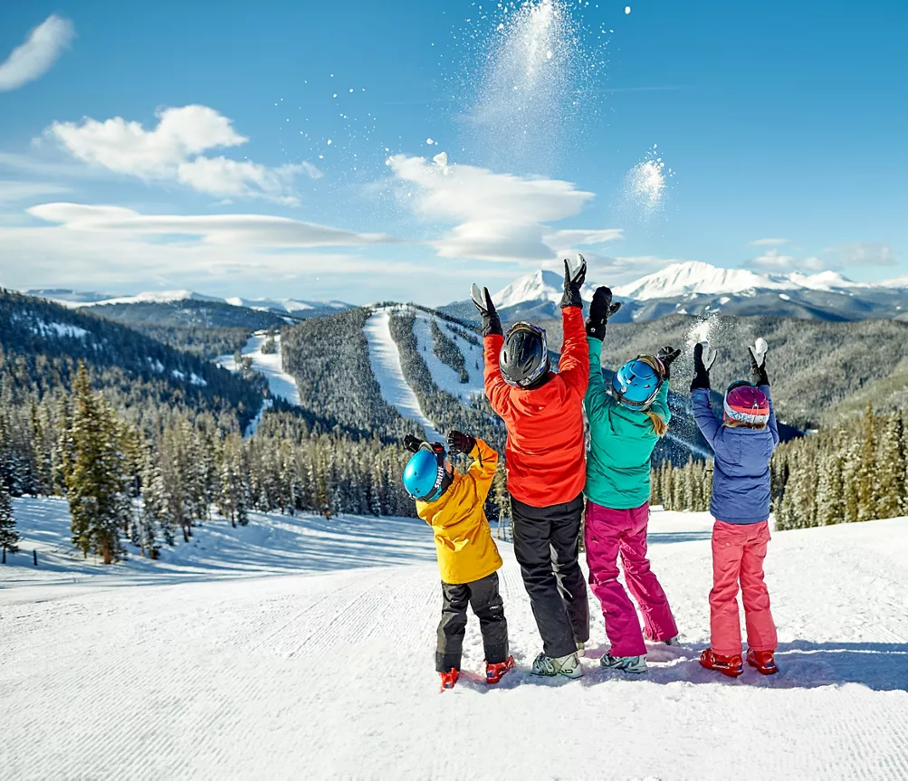 first time seeing snow: family ski trip worries