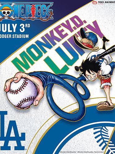 Luffy Throws a Curveball at Dodger Stadium ⚾