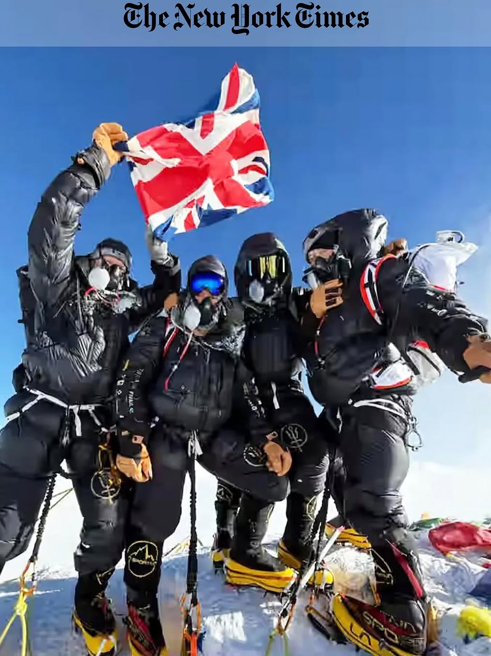 Everest Climbers Using Gas?!