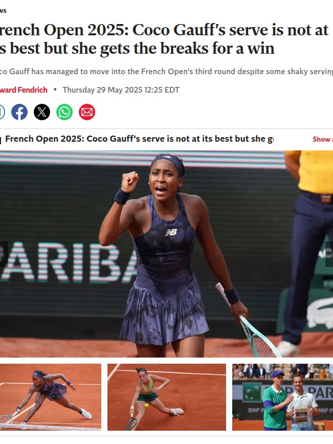 Coco’s Clutch Breaks Save Shaky Serve