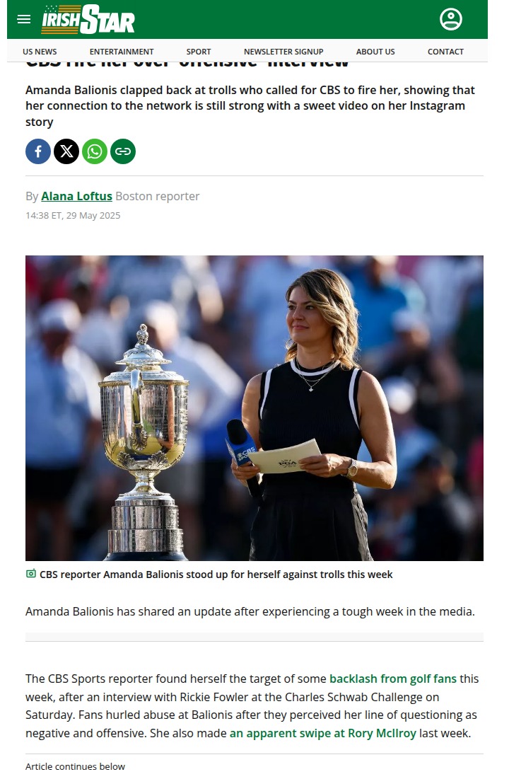 Balionis Faces Backlash, But Stays Strong