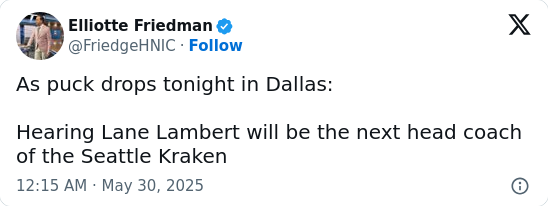 Kraken Reel In Lane Lambert: Smart Move?