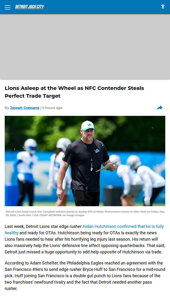 Did the Lions Fumble a Rivalry-Changer?