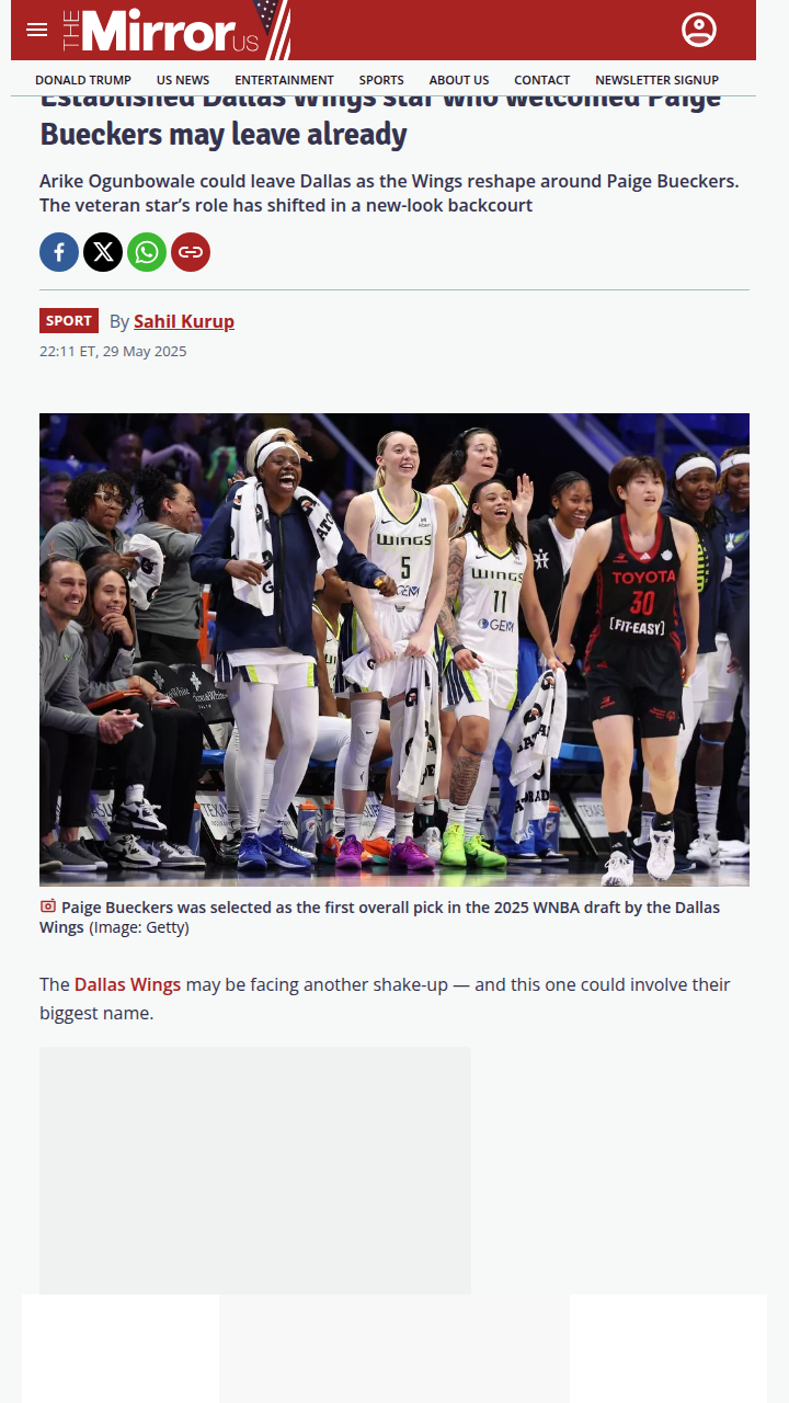 Is Arike Era Ending in Dallas Already?