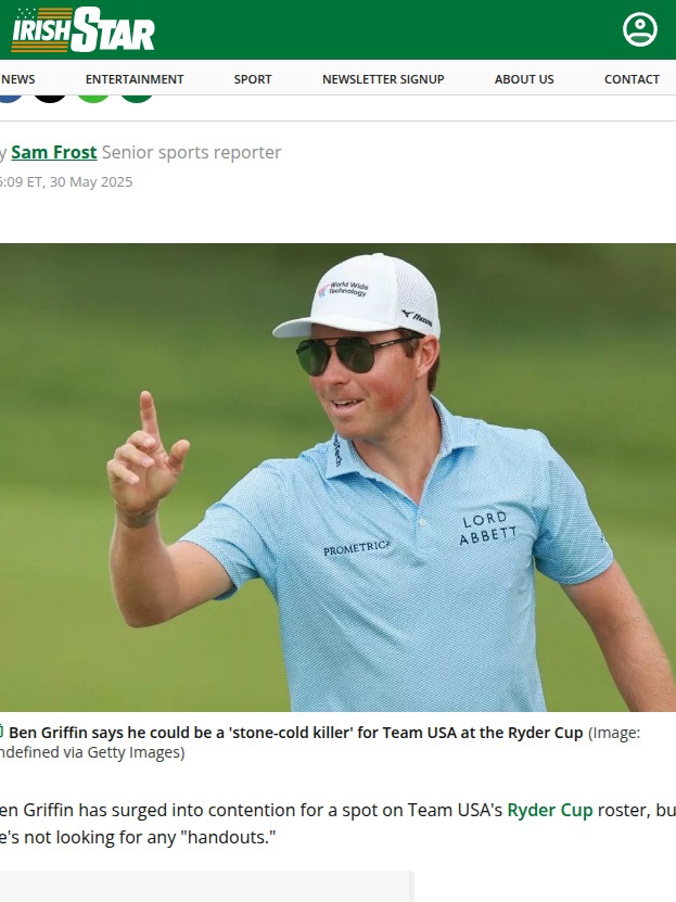 Is Ben Griffin Team USA’s Next Ice Man?