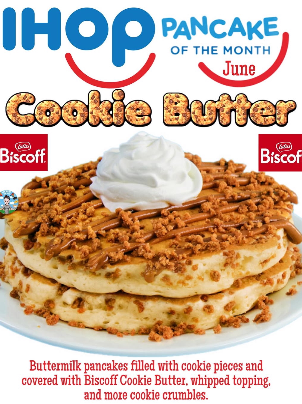 IHOP’s Cookie Butter Pancakes Are Here!