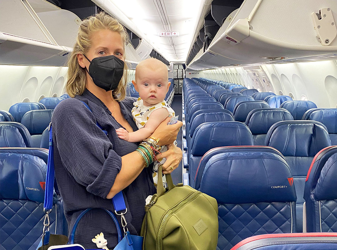 which airplane seats are best for flying with little kids?