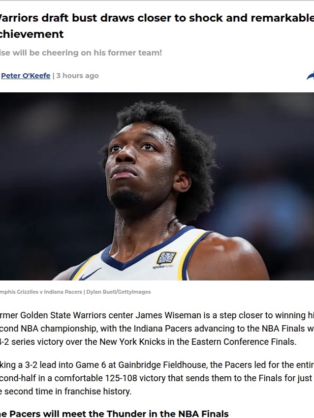 Wiseman’s Wild Ride: Bust to 2x Champ?
