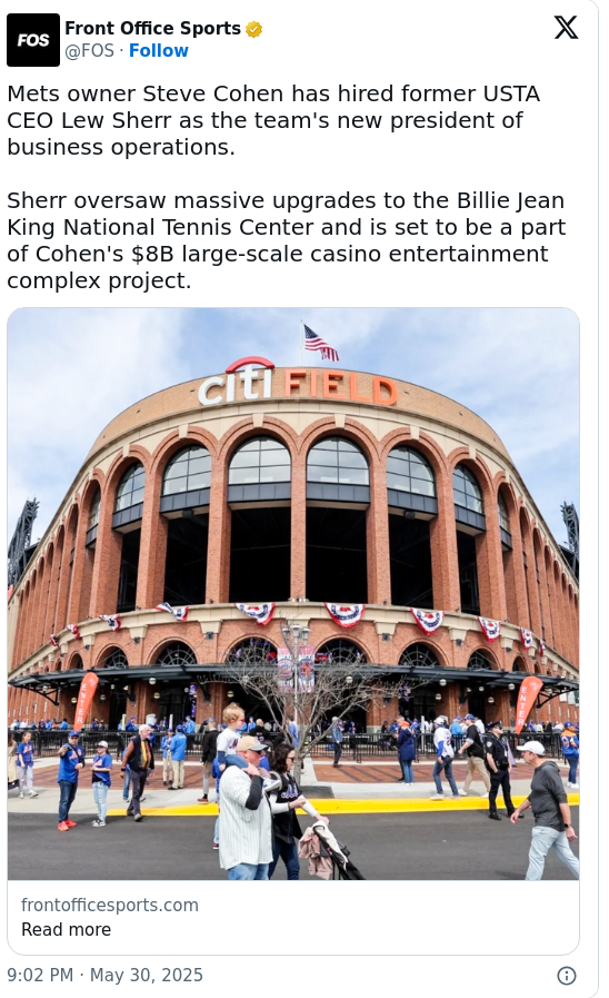 Mets’ $8B Casino Dream Almost a Reality