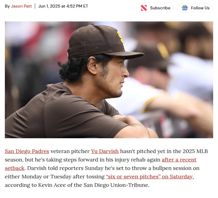 Darvish’s Comeback: Will the Ace Return Soon?