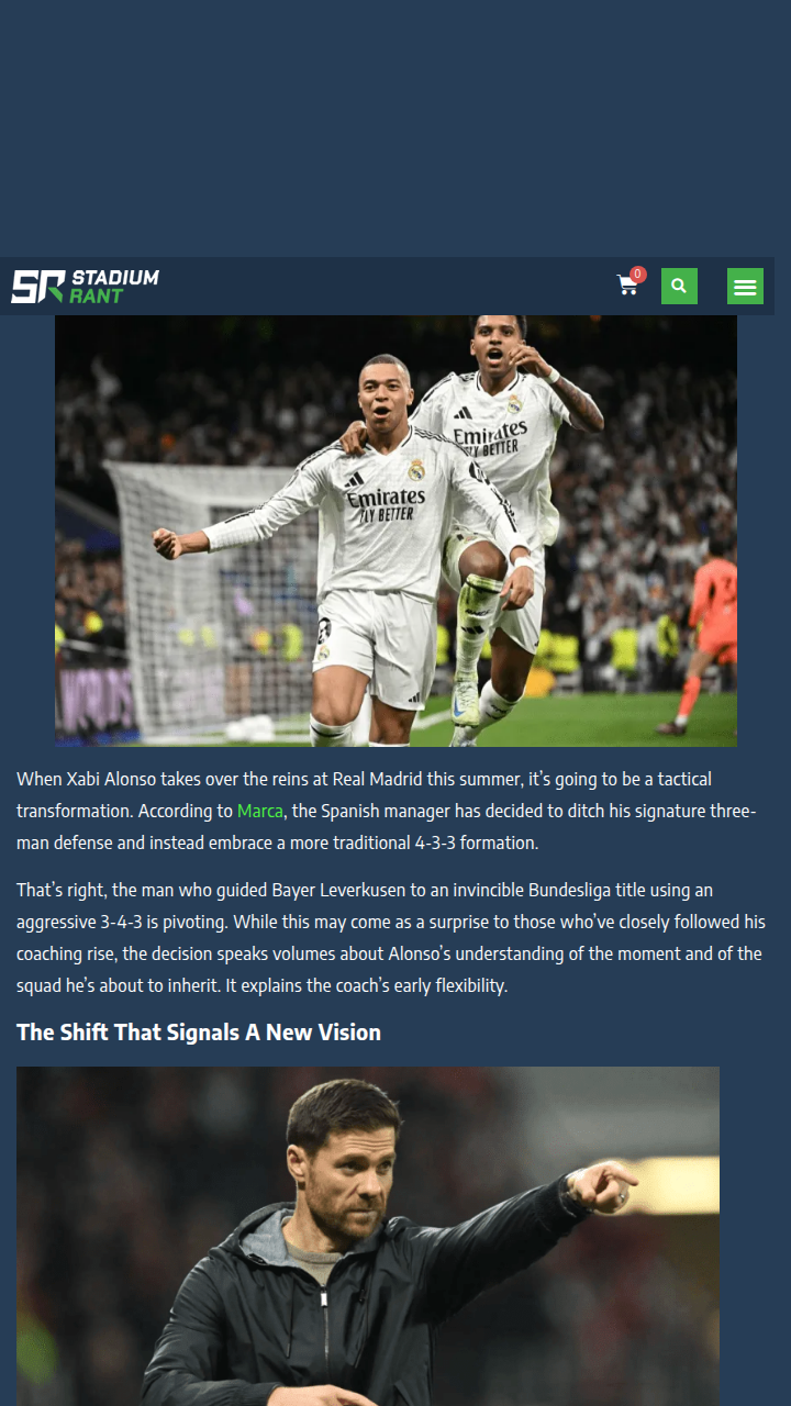 Alonso’s 4-3-3 Gamble: Madrid’s Next Era?