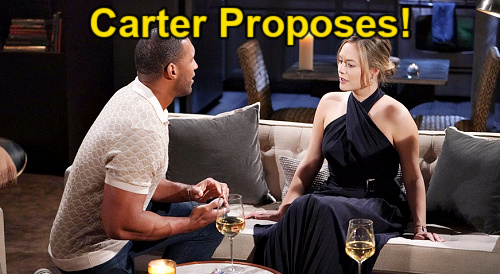 is carter's proposal the worst timing ever?