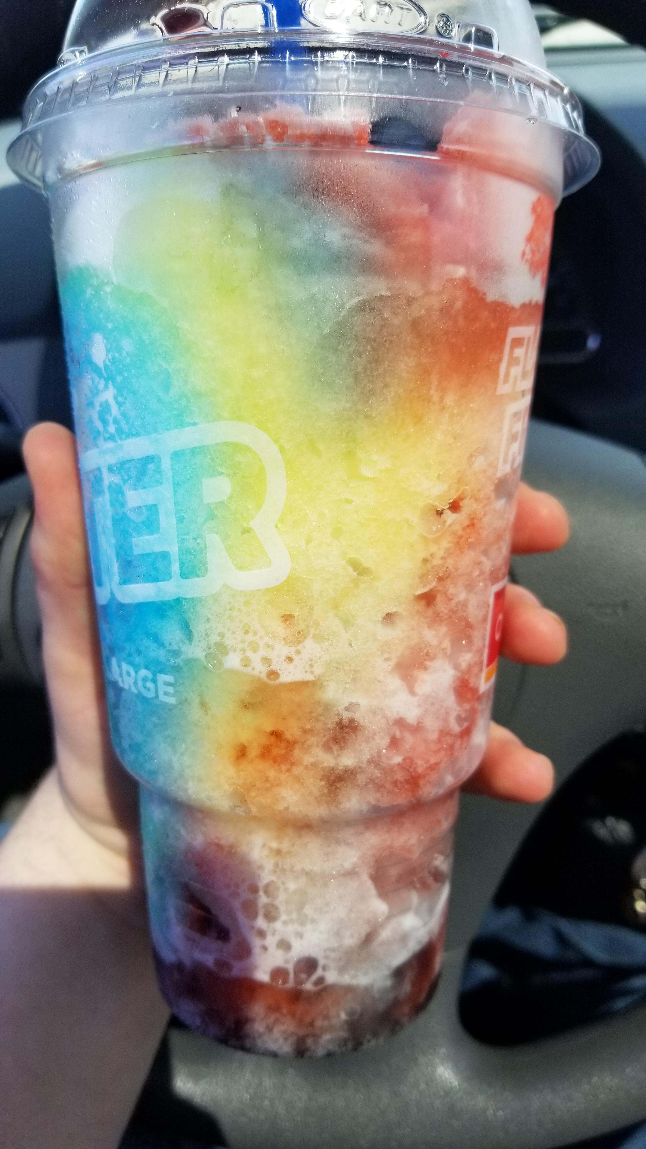I go to the gas station for one thing only.