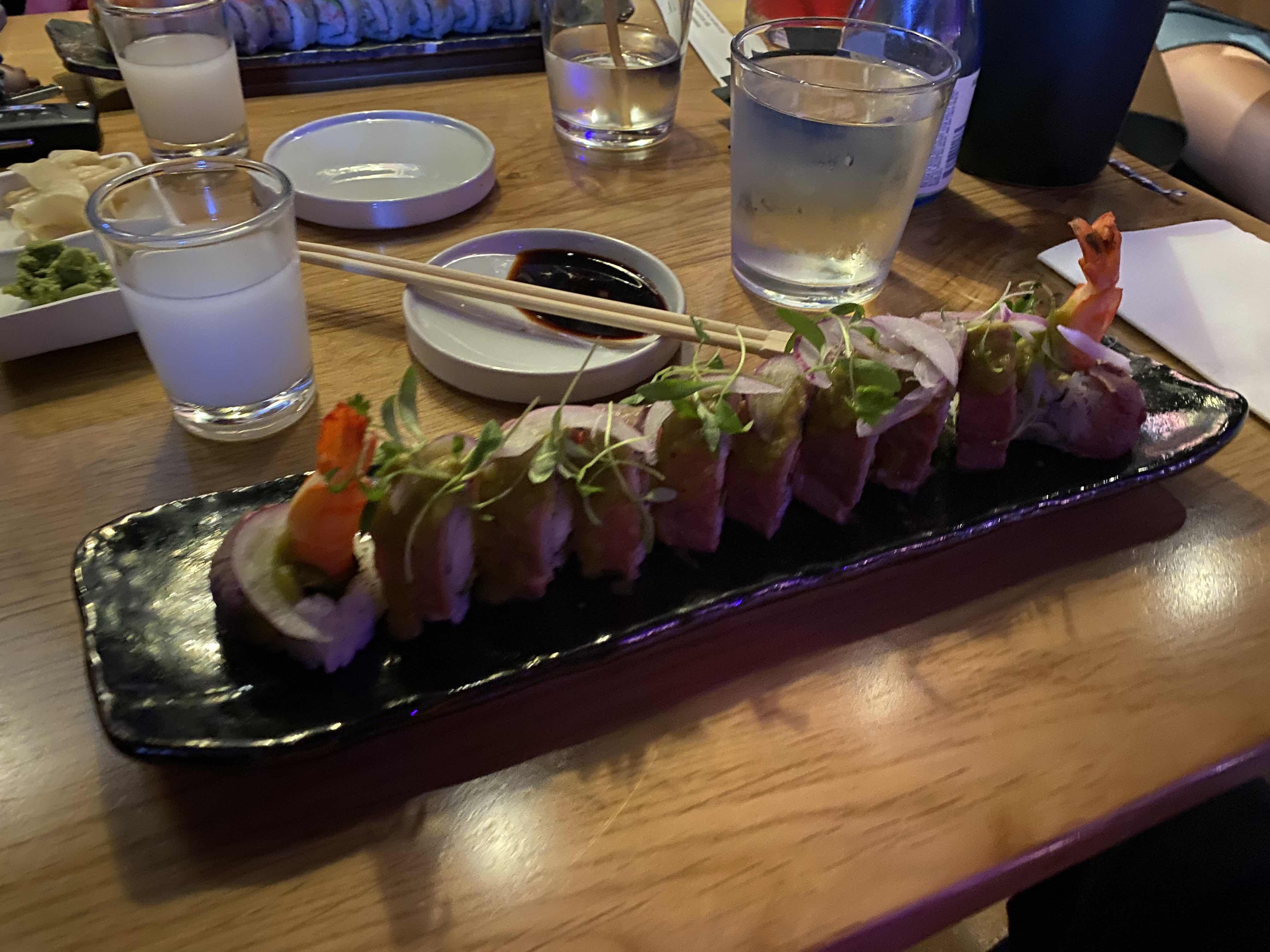 Checkout this fabulous sushi bar in downtown SD