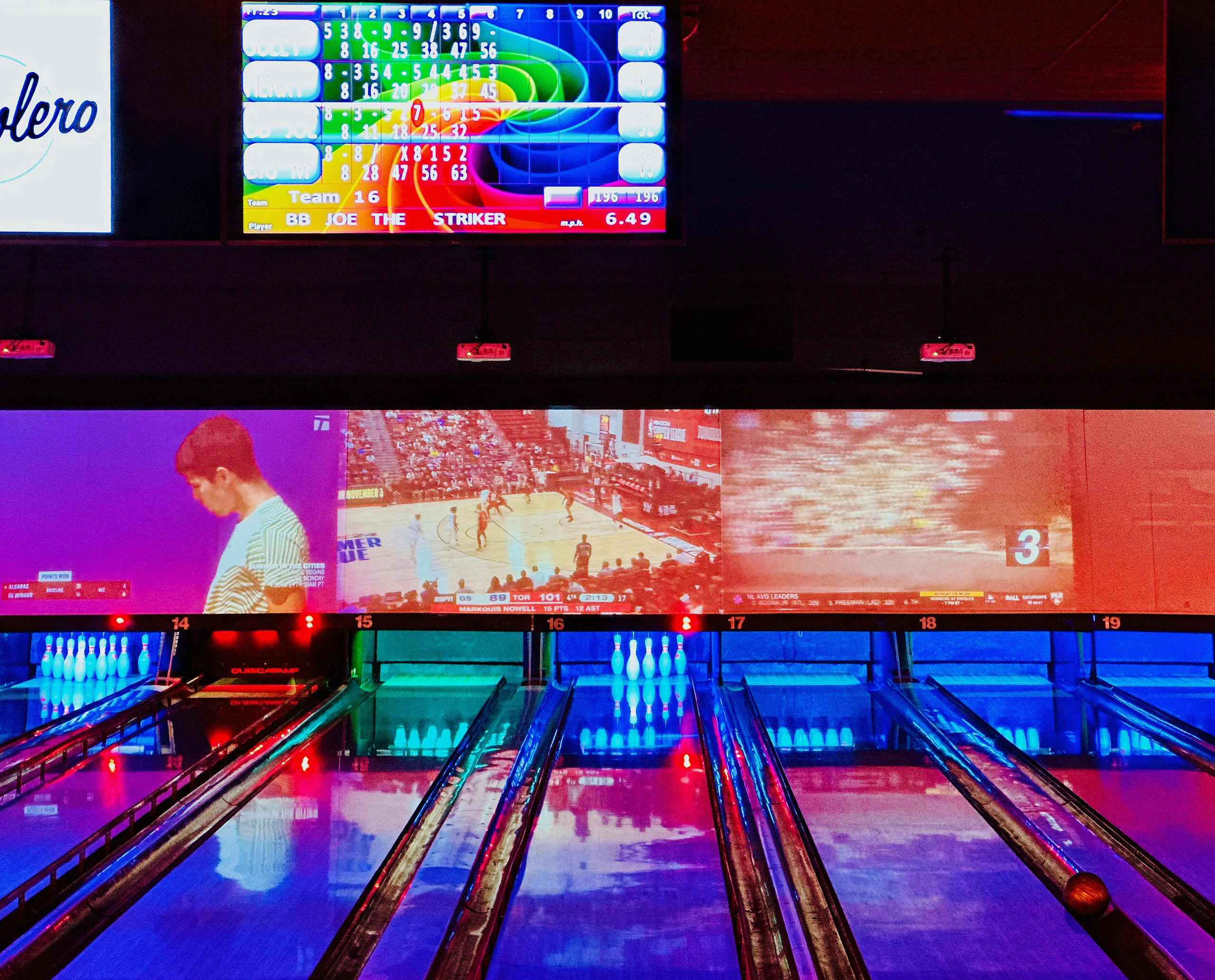 Bowling Alley By The Sea for kid’s birthday