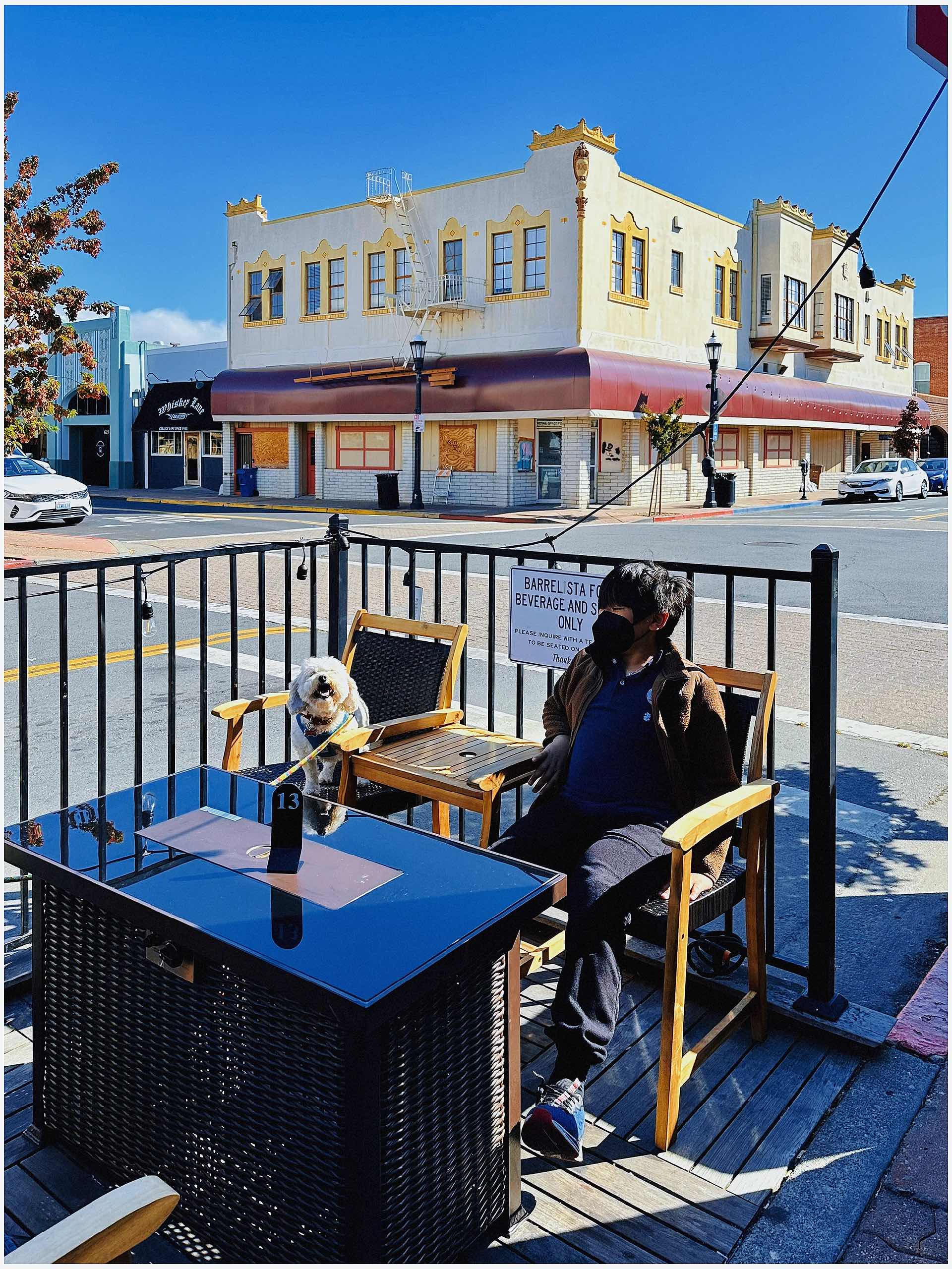 Barrelista - Enjoying Morning Coffee in the 1849 Old Town