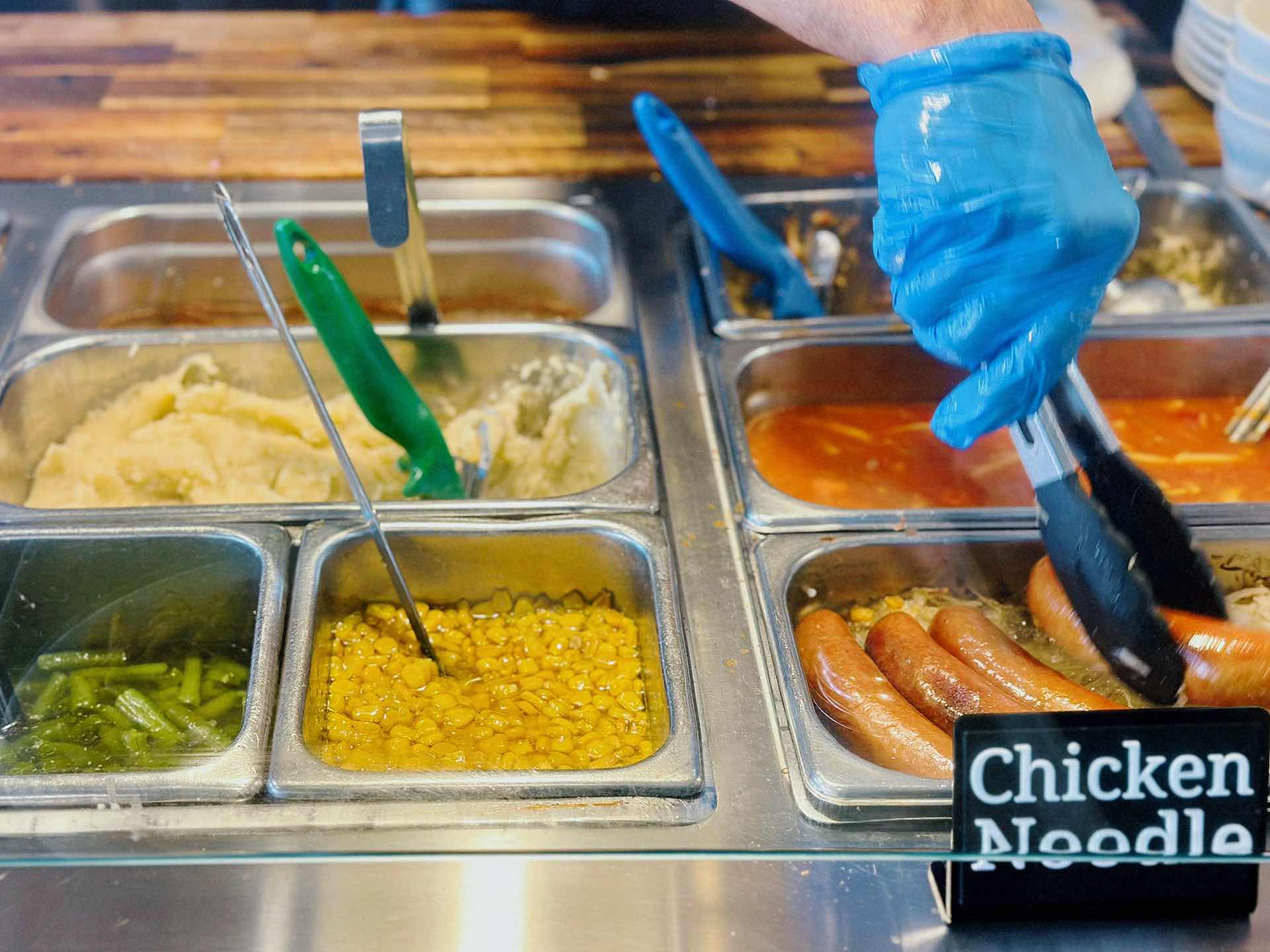Europa Deli - Euro-style boxed meal in the vast rural US
