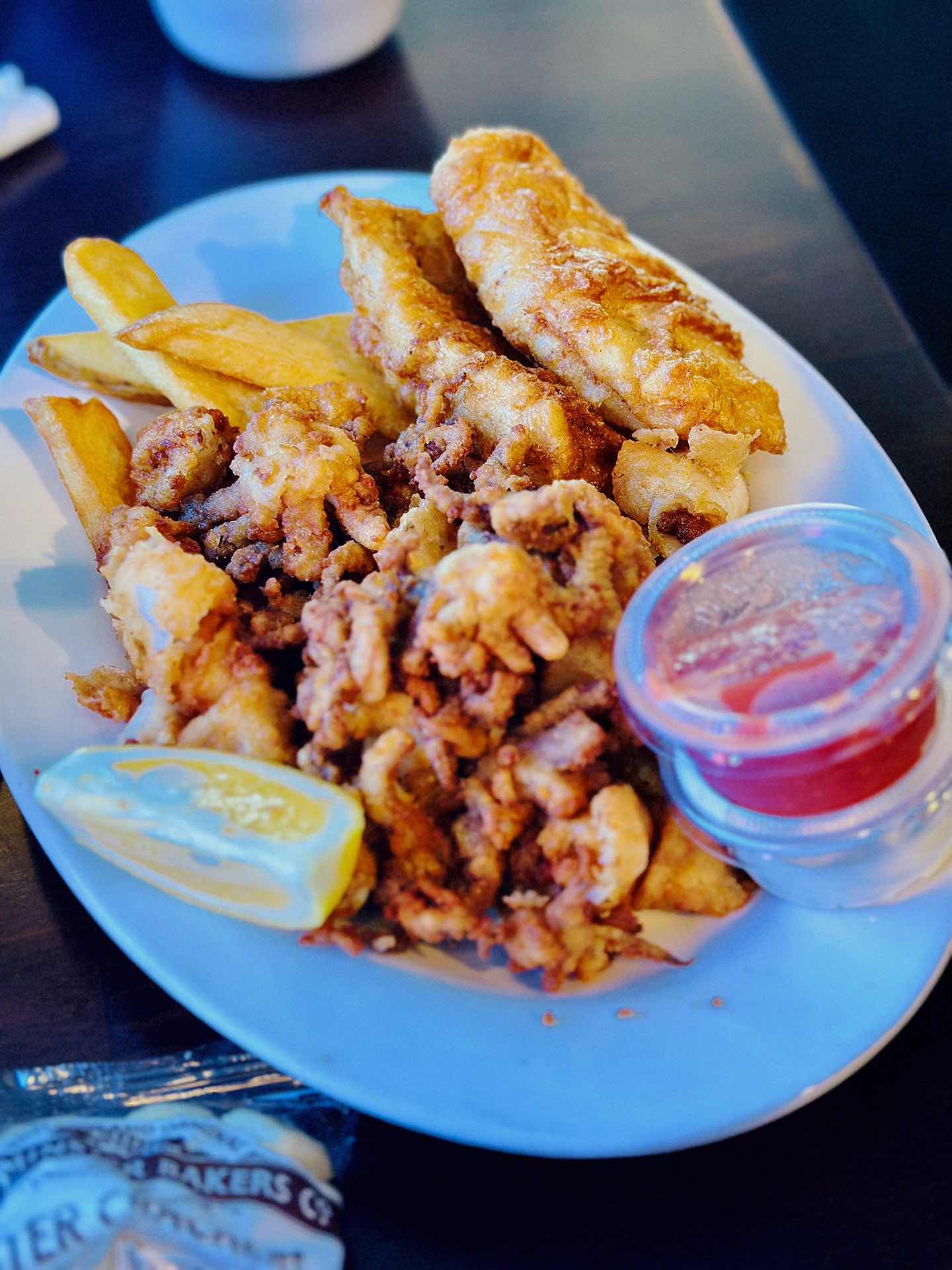 Barbara's Fishtrap - Deep Fried Jumbo Shrimp FTW 🙌