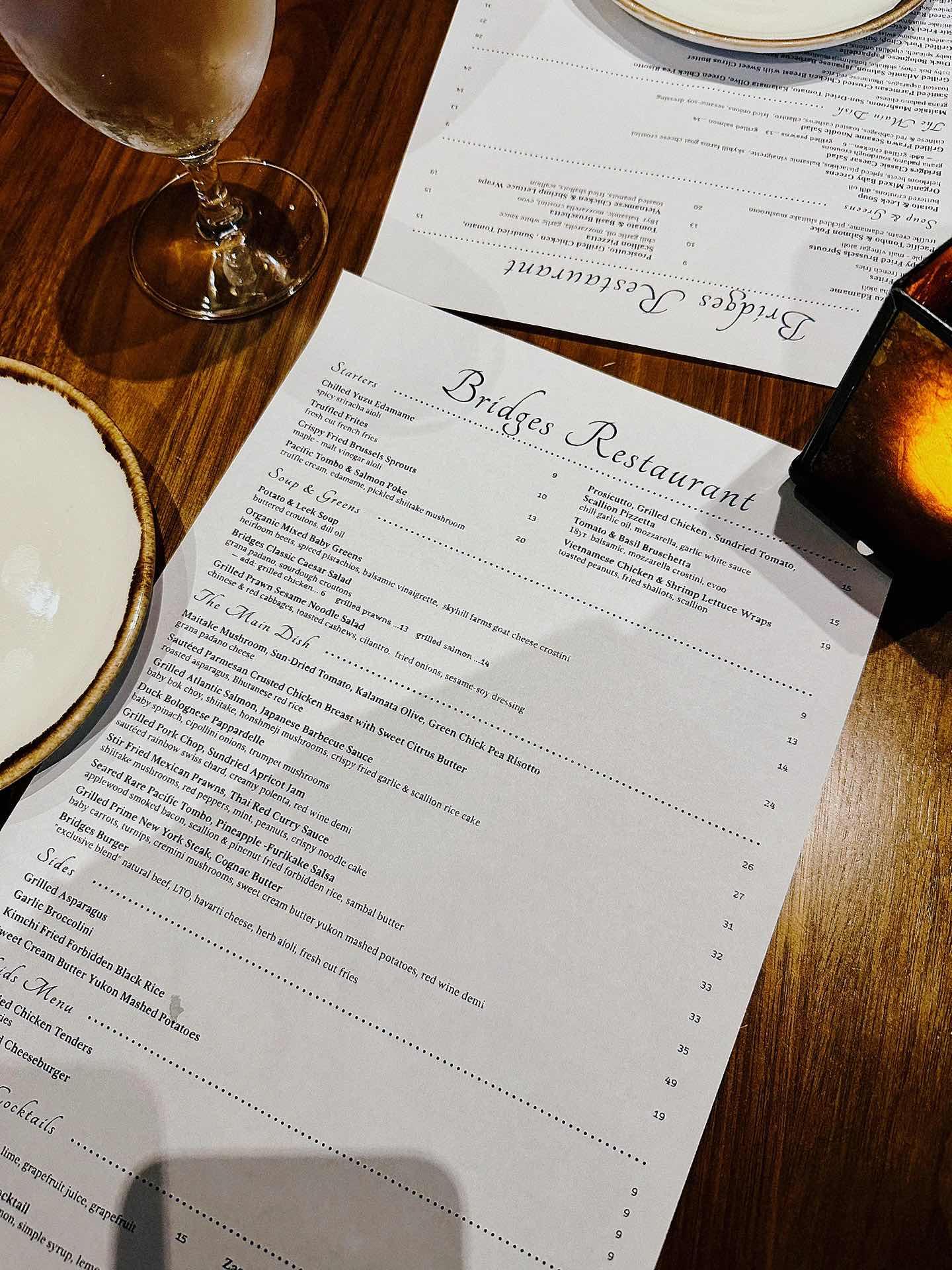 Bridges, the Fair-Deal Steakhouse in old town Danville
