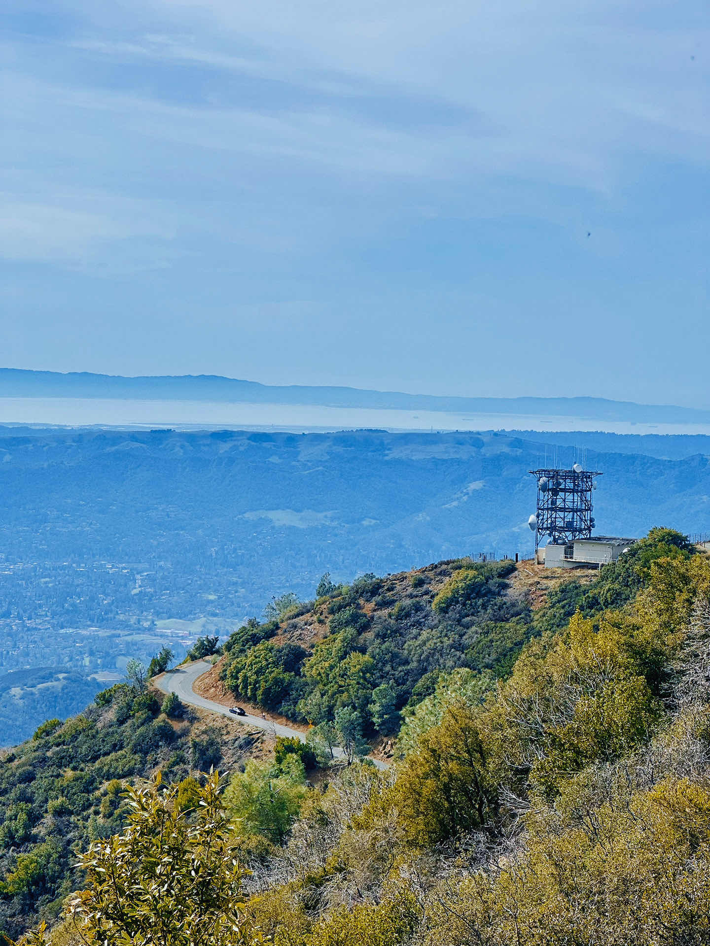 Walnut Creek Trip • Climbing Mount Diablo Beacon