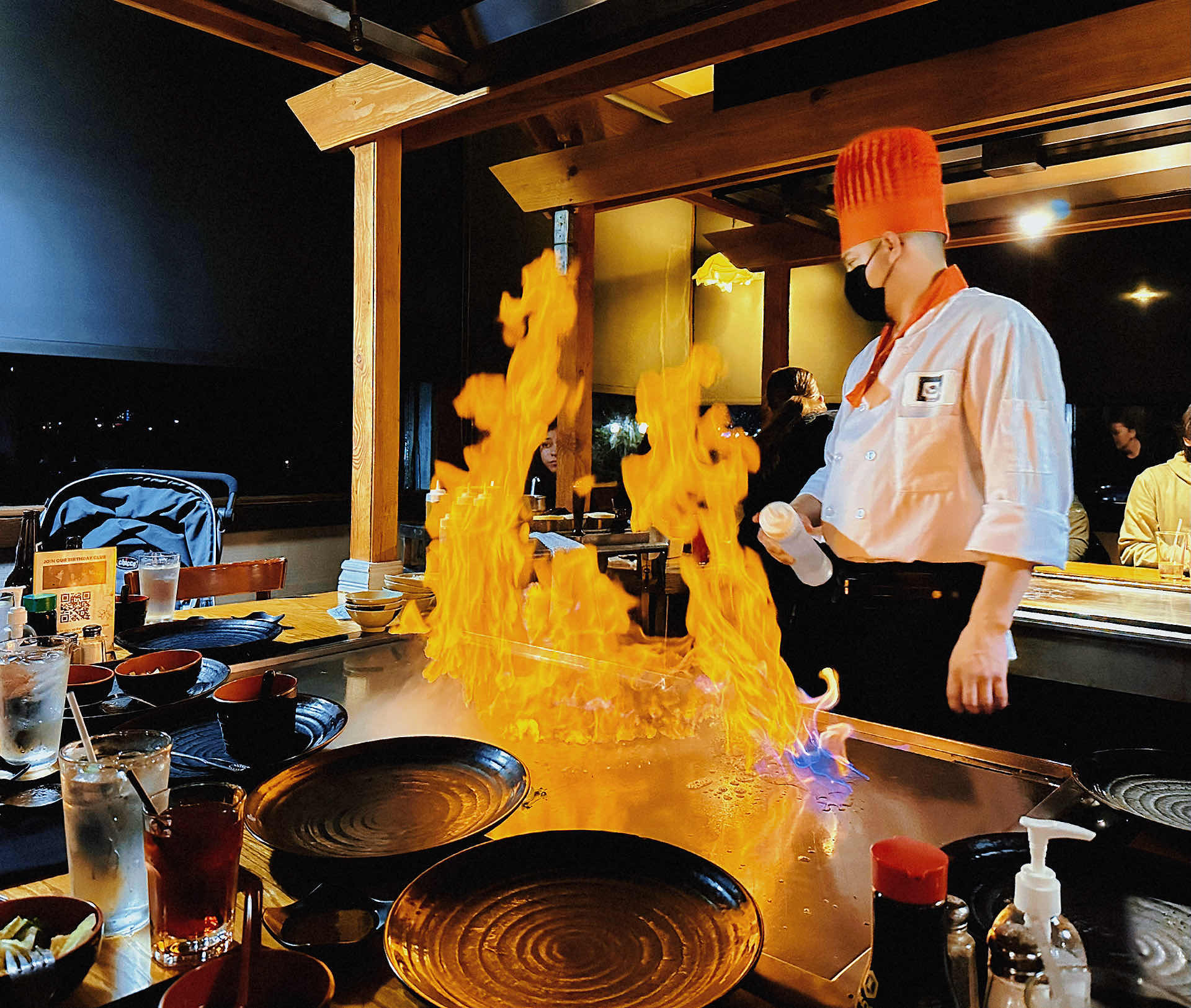 Japanese Teppanyaki by the Berkeley Seaside