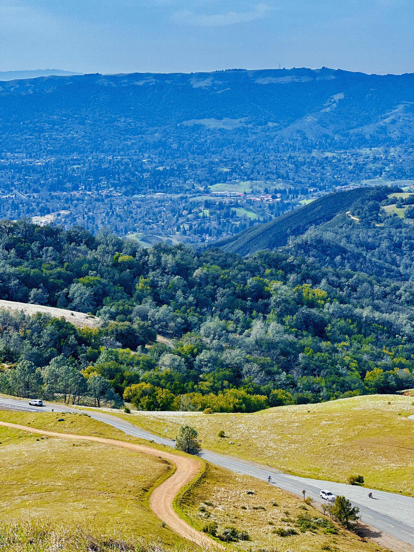 Walnut Creek Trip • Climbing Mount Diablo Beacon