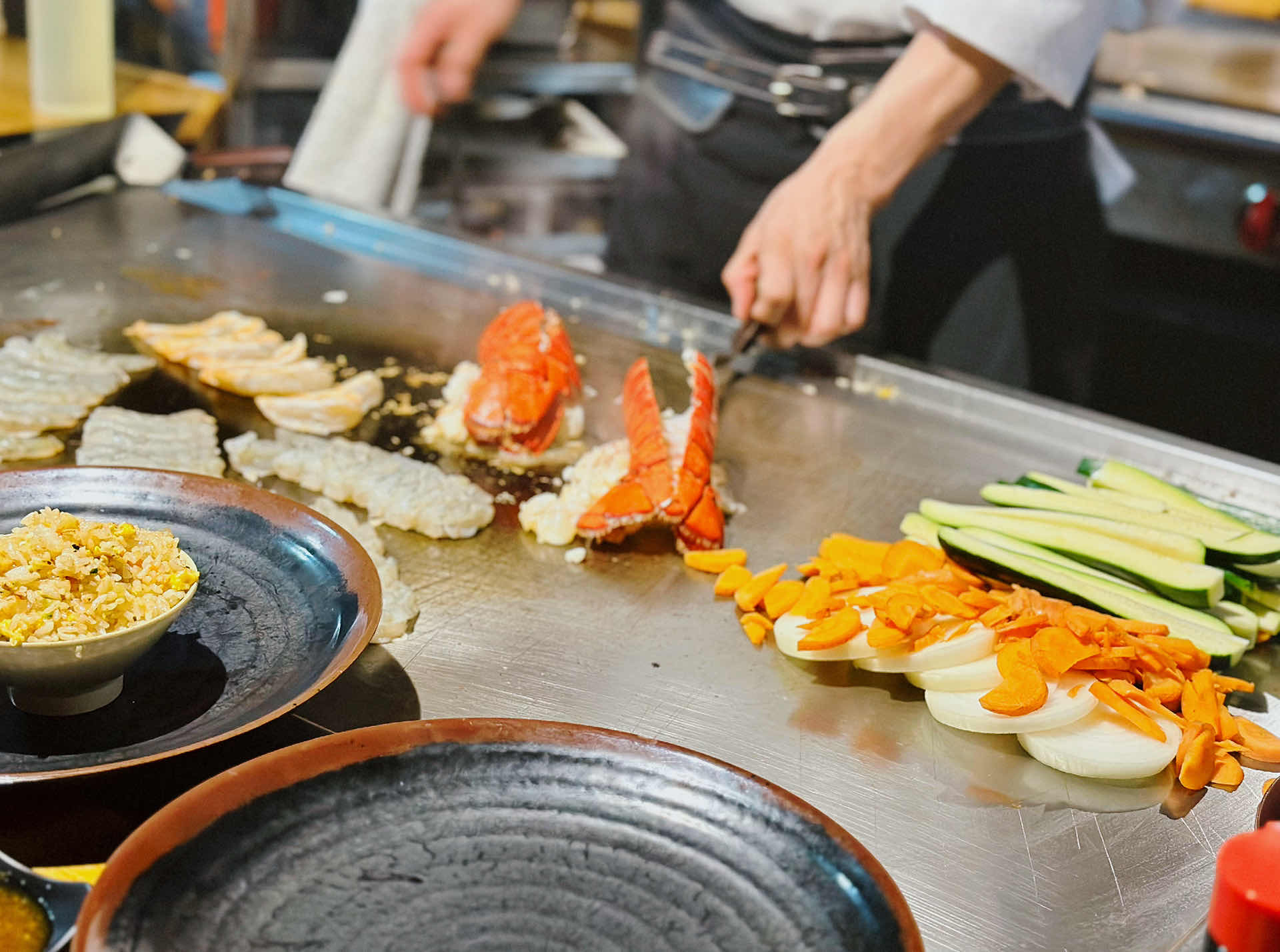Japanese Teppanyaki by the Berkeley Seaside