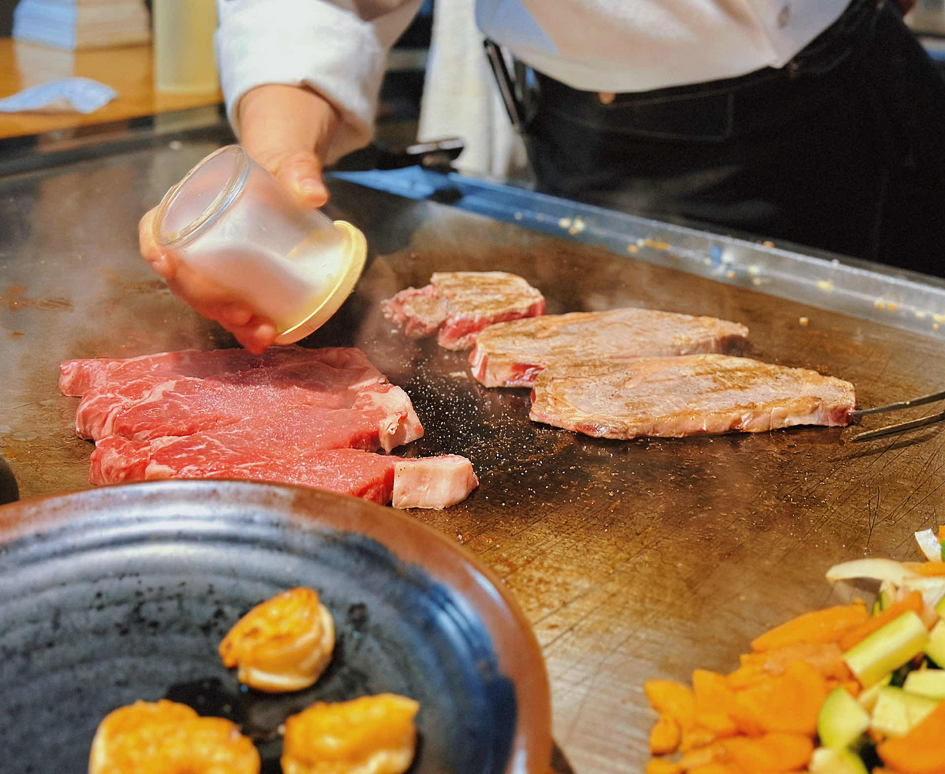 Japanese Teppanyaki by the Berkeley Seaside