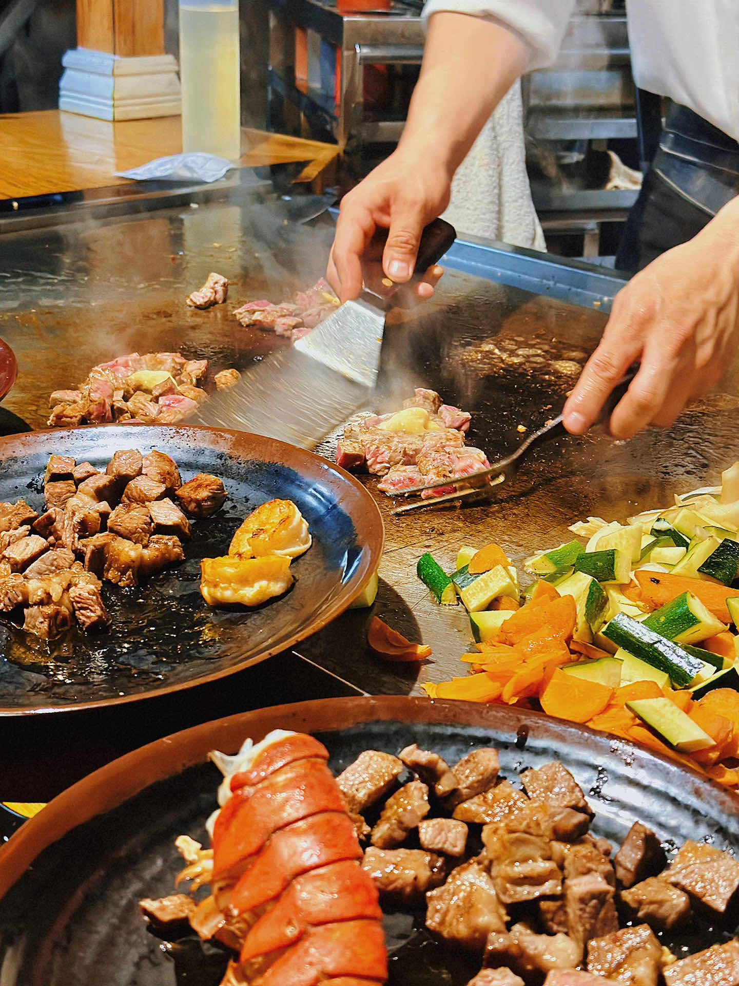 Japanese Teppanyaki by the Berkeley Seaside