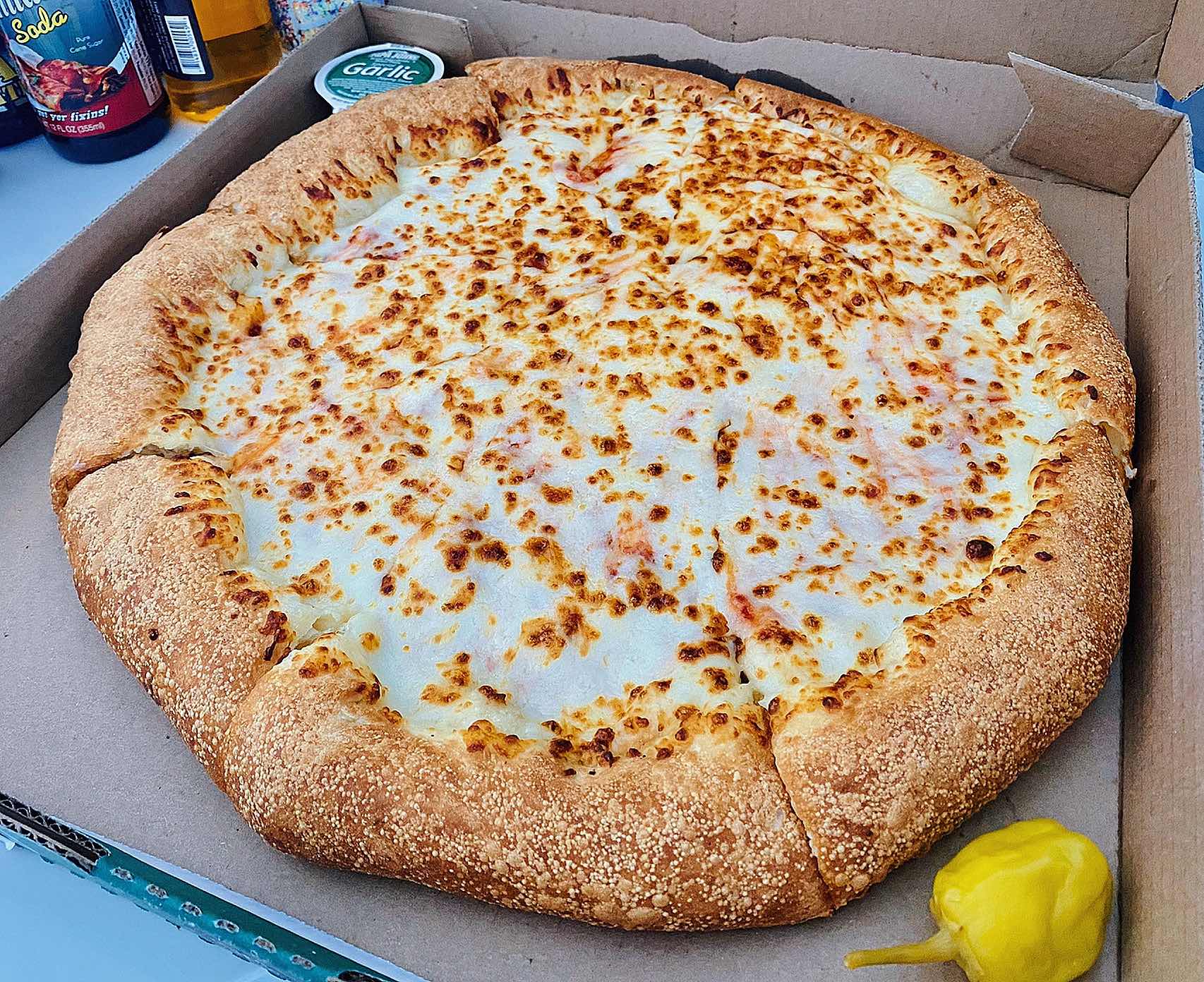 Papa John's Pizza•Fast food pizza can be really awesome