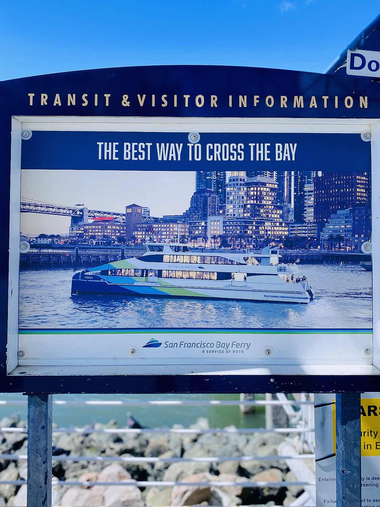 Bay Area Ferry Journey•Oakland🔜SFO🔜Sausalito