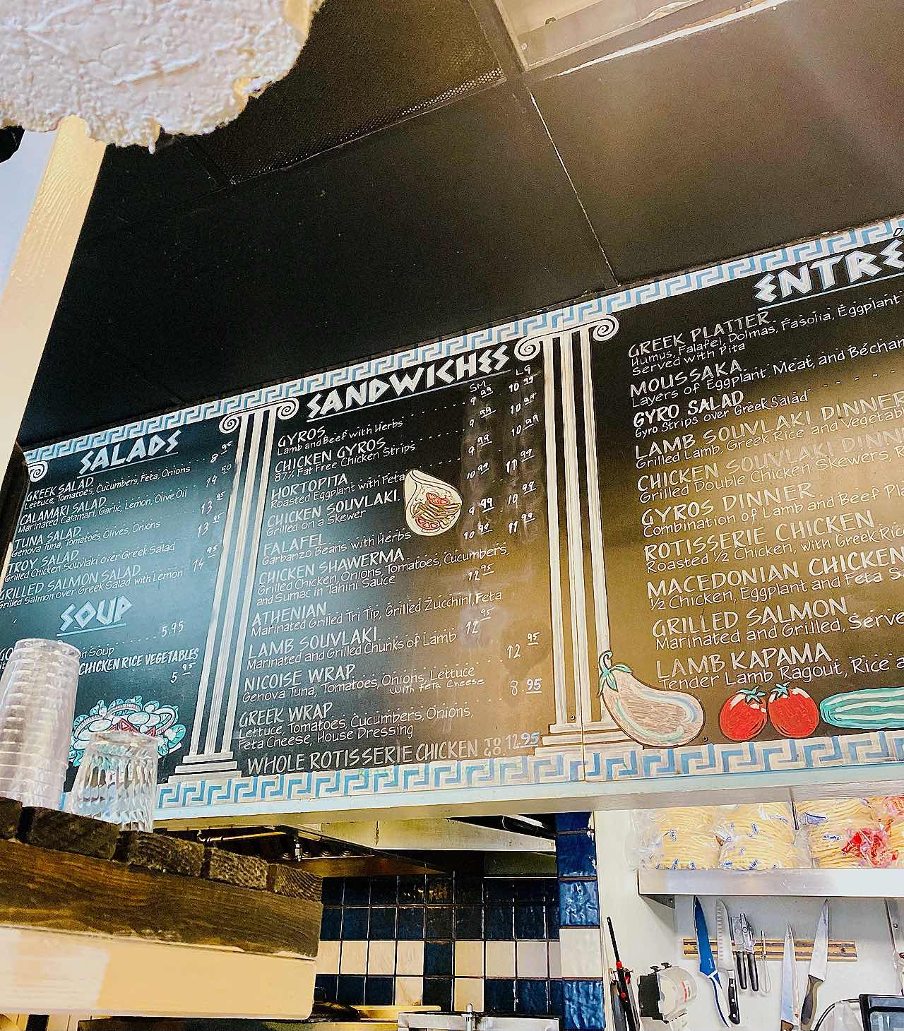 Petra Cafe: Garlic Fries & Greek Gyros are Fire!